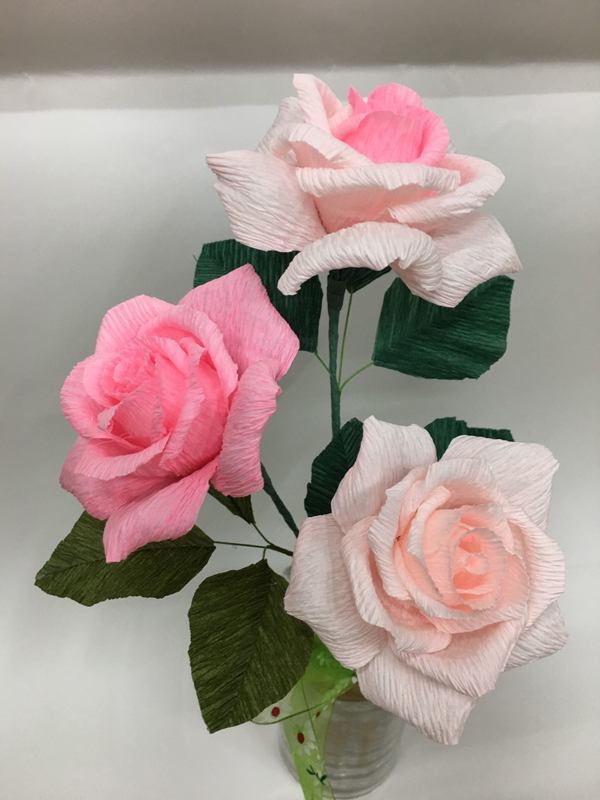 人造紙花、手工花、單朵、花束、材料、高級進口紙、皺紋紙製作、完全客製--花束系列-玫瑰花、牡丹花、荷花、百合、繡球花、康乃馨、海芋、向日葵